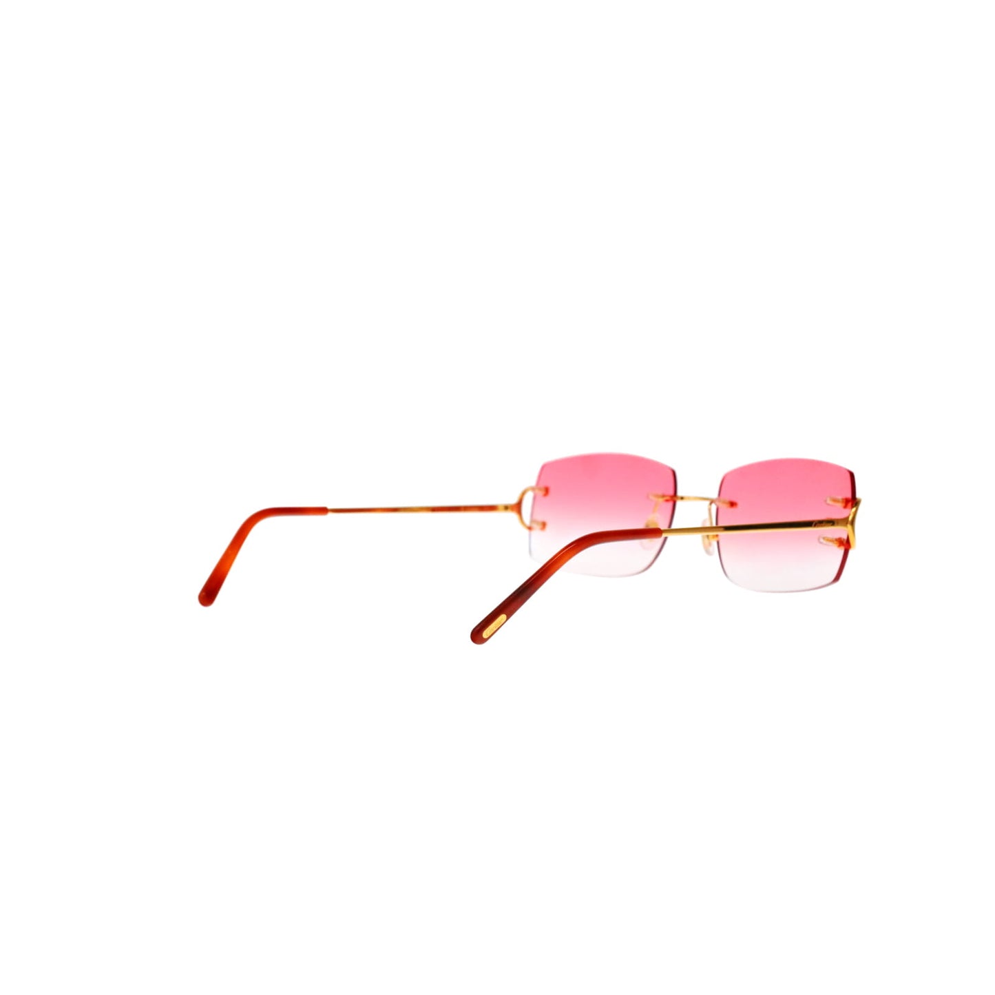 CT0092O Cartier Custom Double C Gold Sunglasses by MEG