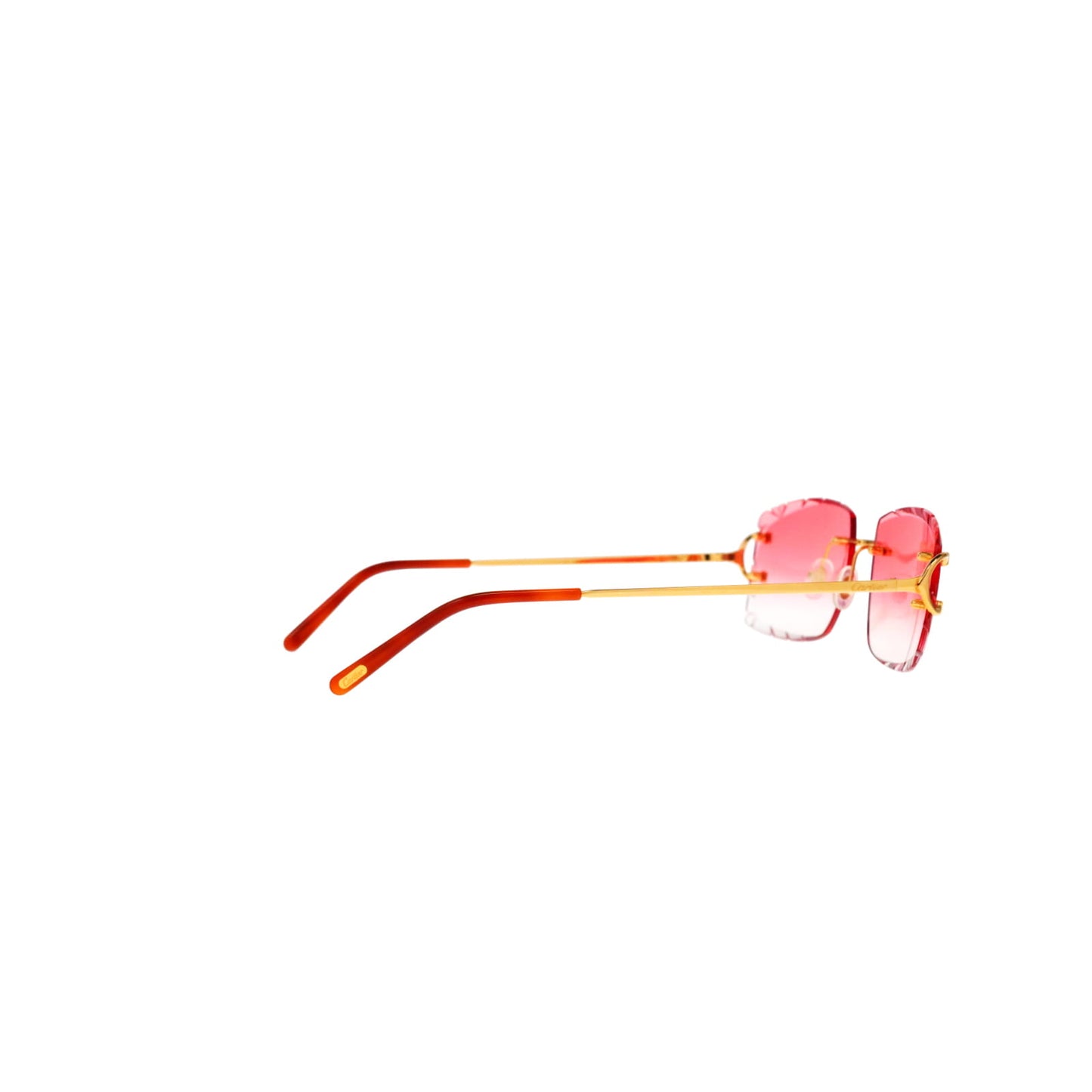 CT0092O Cartier Custom Double C Gold Sunglasses by MEG