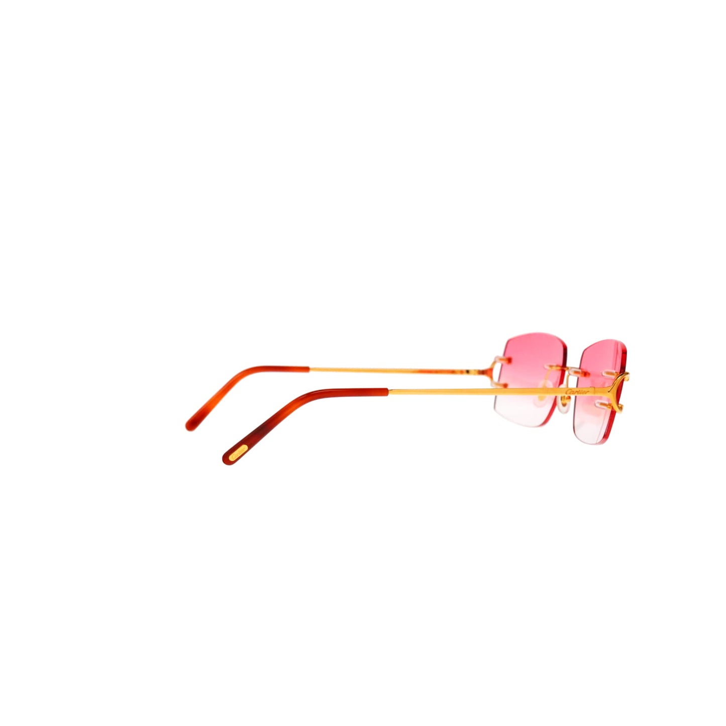 CT0092O Cartier Custom Double C Gold Sunglasses by MEG