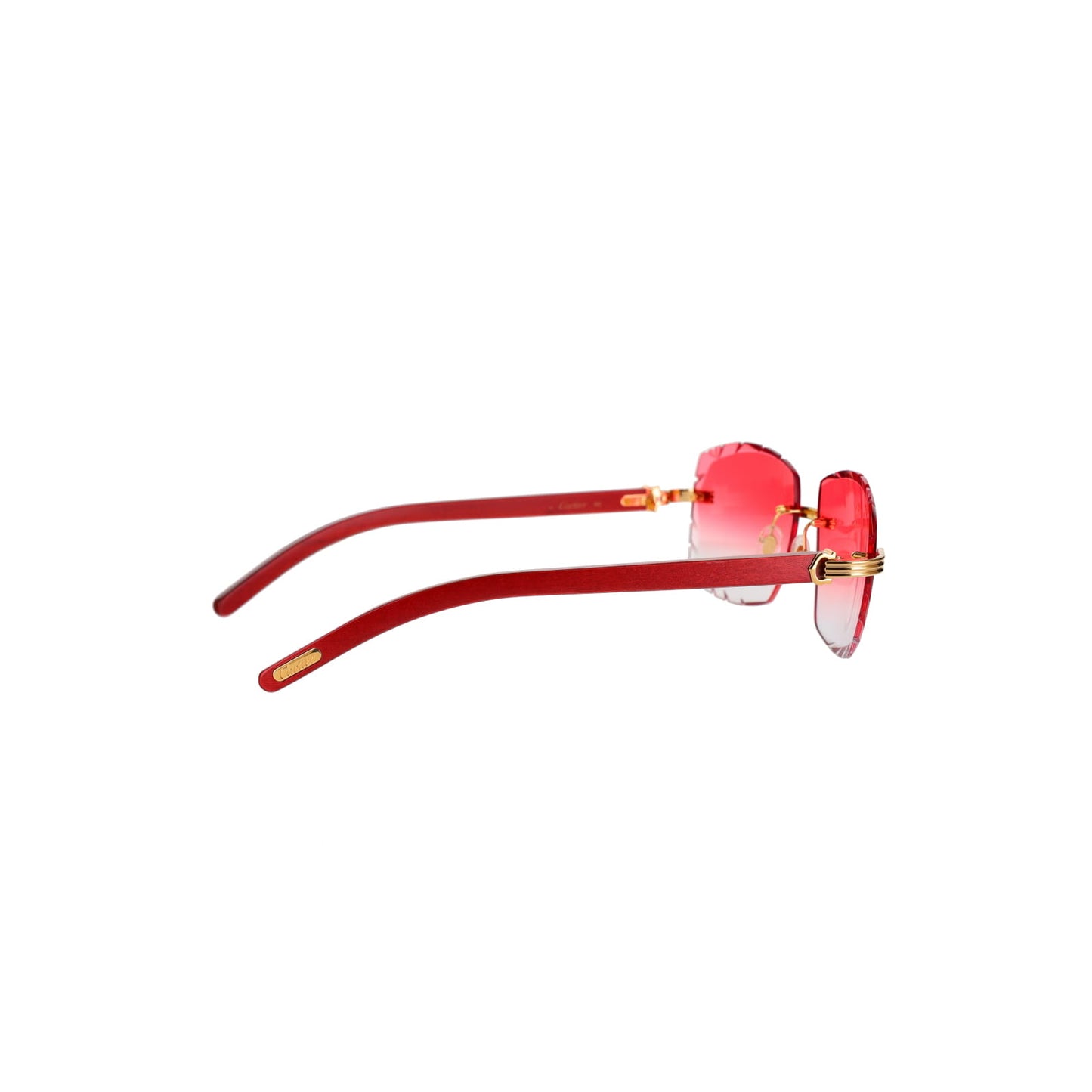 CT0286O Cartier Custom  Première C Horn and Wood Sunglasses by MEG