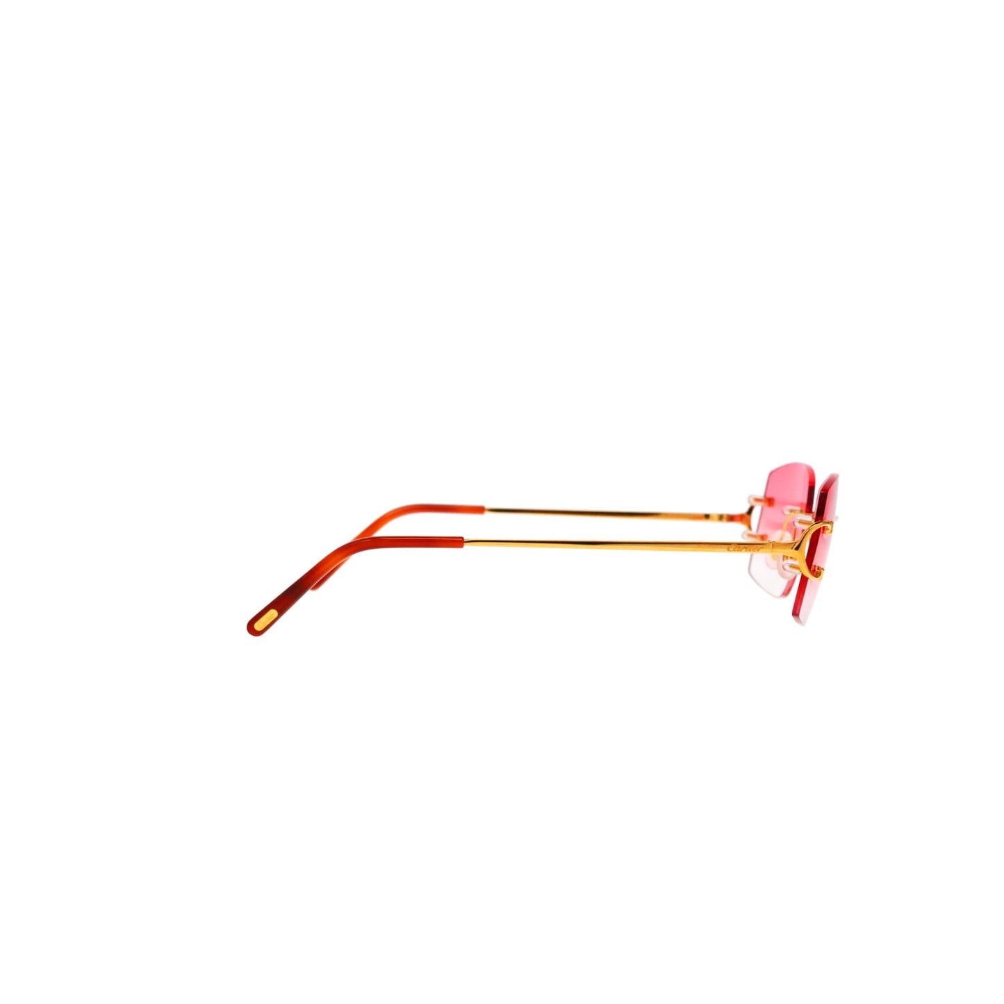 CT0092O Cartier Custom Double C Gold Sunglasses by MEG