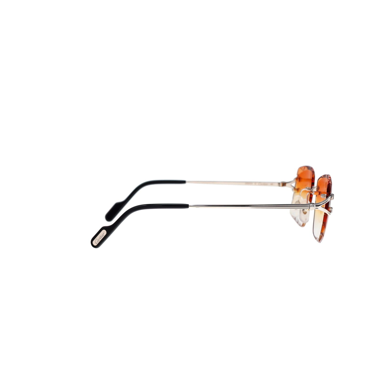 Cartier Custom Double C Godron Platinum Sunglasses by MEG