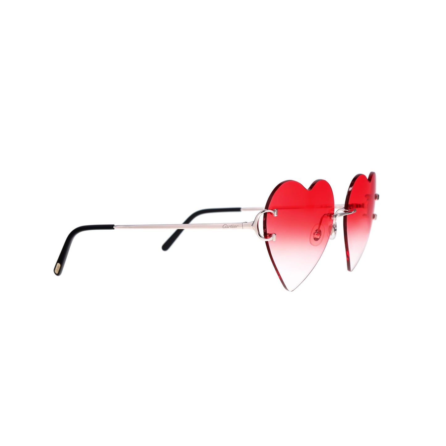 Cartier Custom Double C Heart Sunglasses by MEG