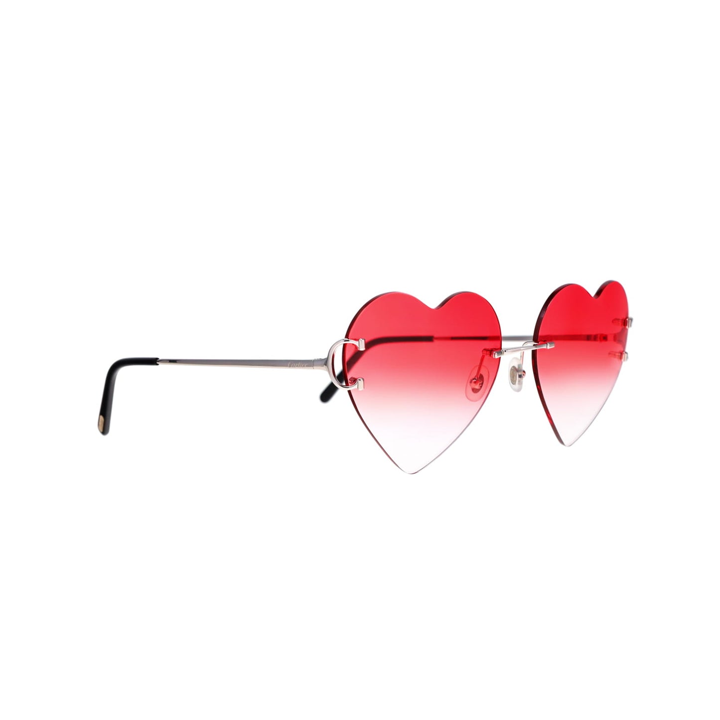 Cartier Custom Double C Heart Sunglasses by MEG
