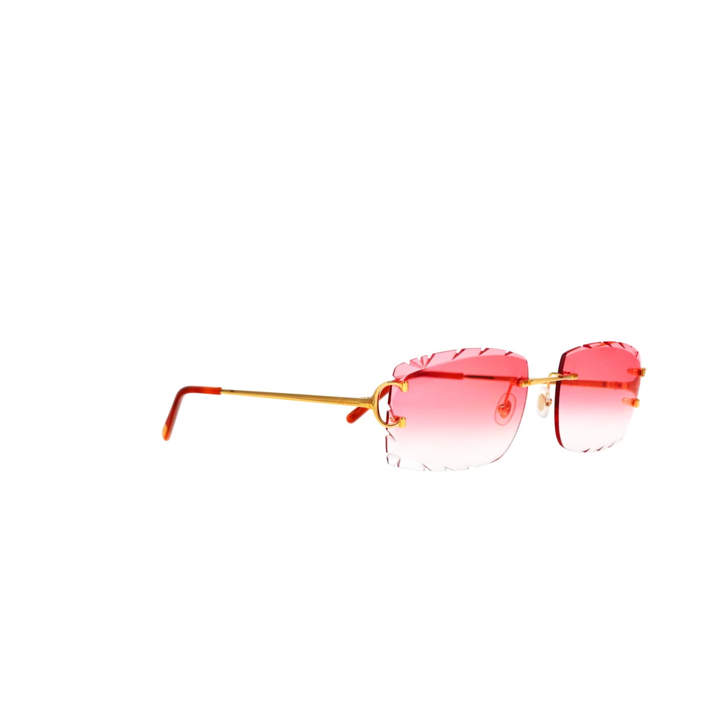 CT0092O Cartier Custom Double C Gold Sunglasses by MEG