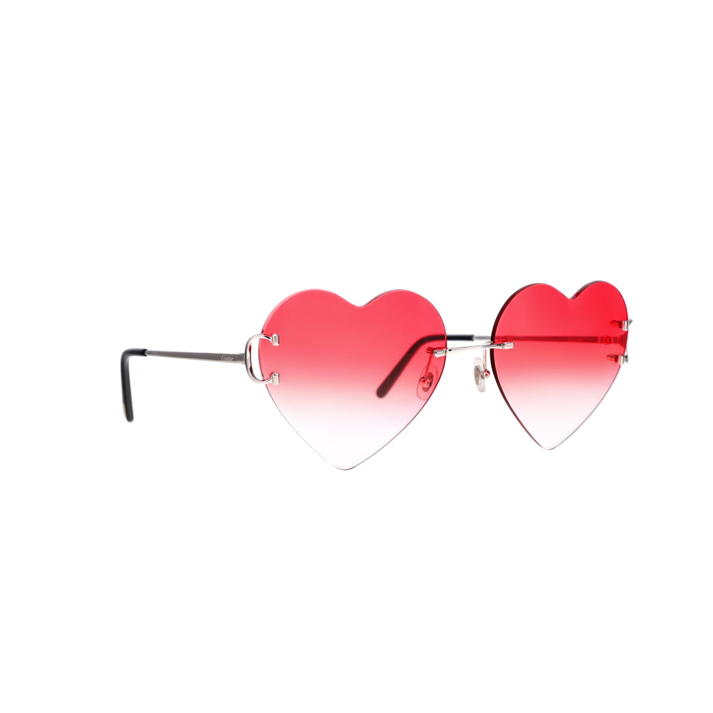 Cartier Custom Double C Heart Sunglasses by MEG
