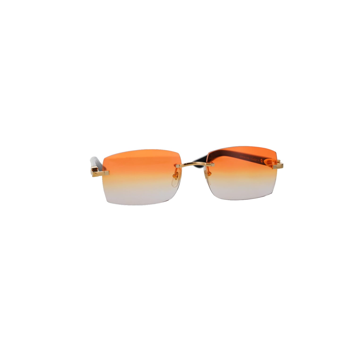 Cartier Custom C Décor White Buffalo Horn Sunglasses by MEG