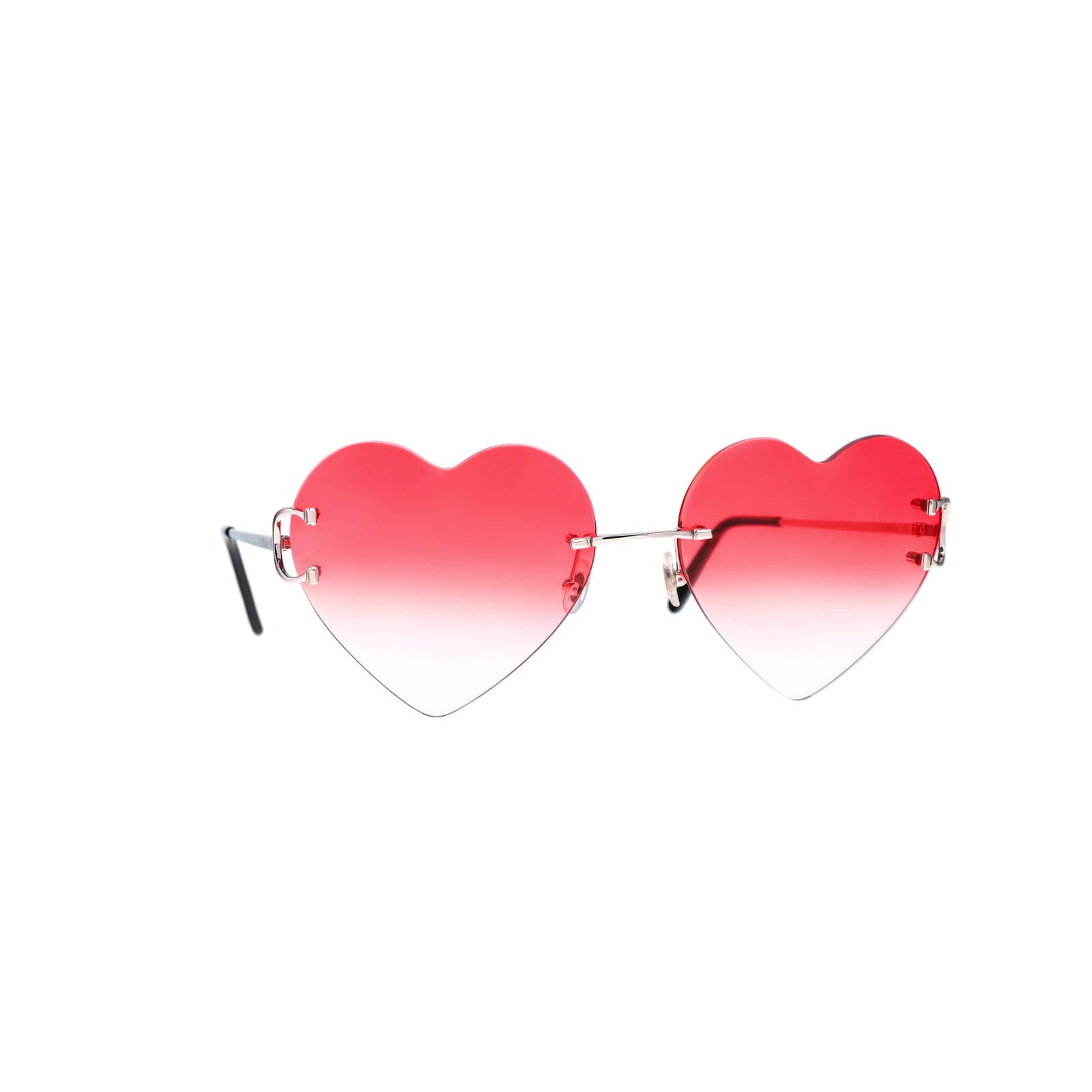 Cartier Custom Double C Heart Sunglasses by MEG